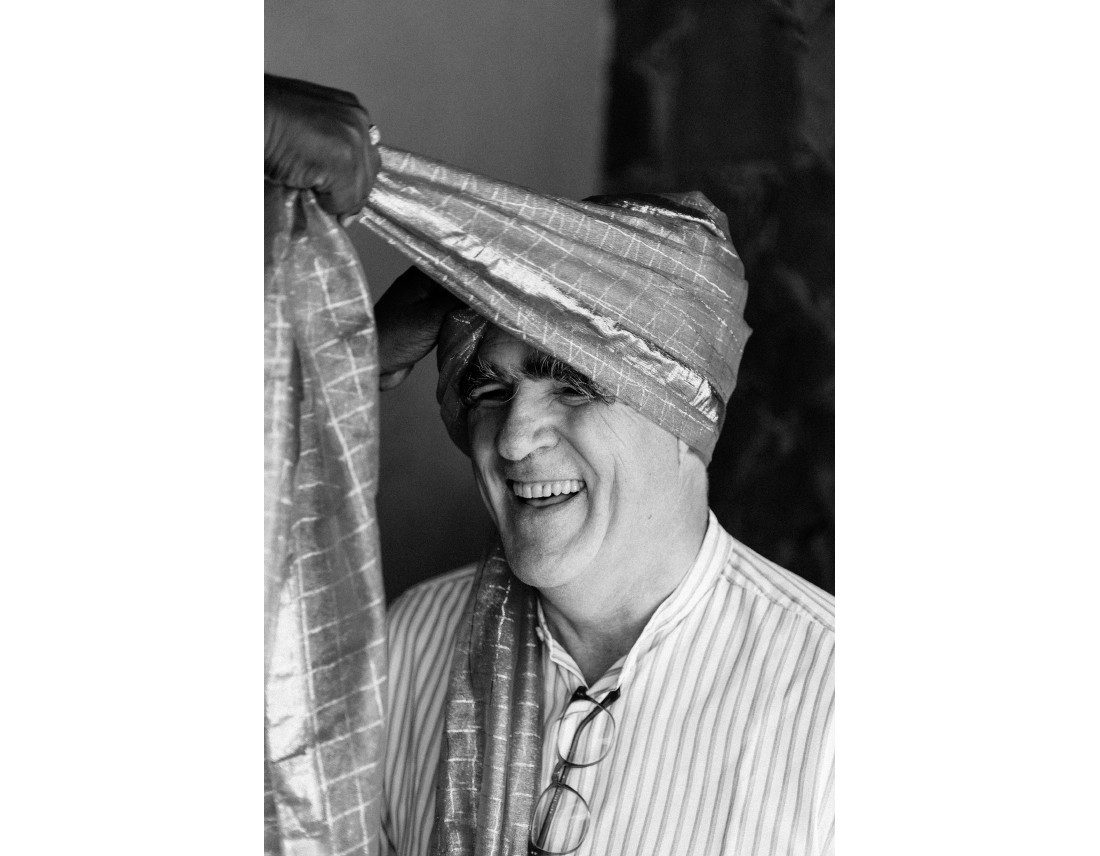 Turbans indien pour les invités masculins.