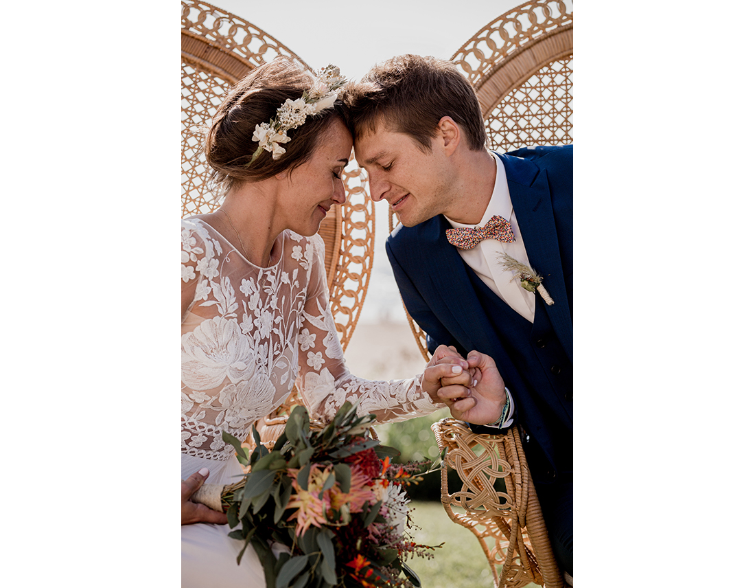 Mariage a la mer Landes ceremonie laique